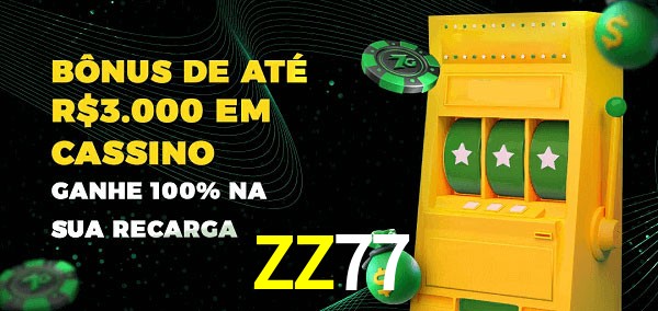 ZZ77 melhor bônus de depósito